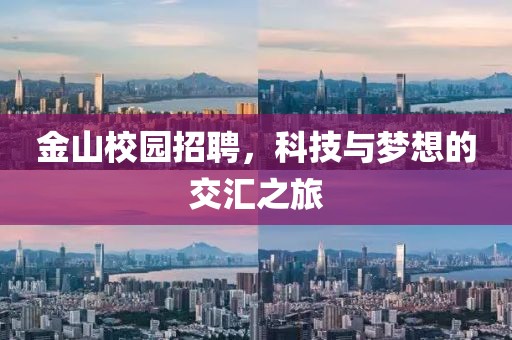 金山校园招聘，科技与梦想的交汇之旅