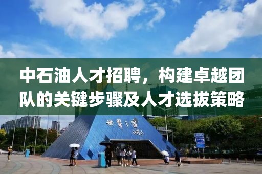 中石油人才招聘，构建卓越团队的关键步骤及人才选拔策略